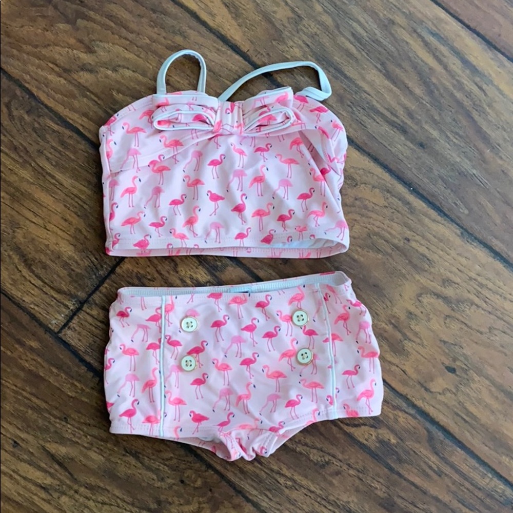 Janie and Jack flamingo swimsuit